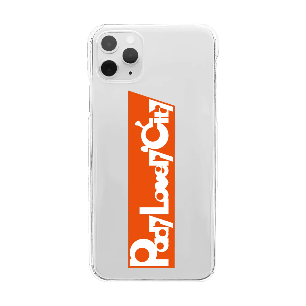 Pady Lovely CityのPadyオリジナルロゴiPhone11シリーズ専用ケース Clear Smartphone Case