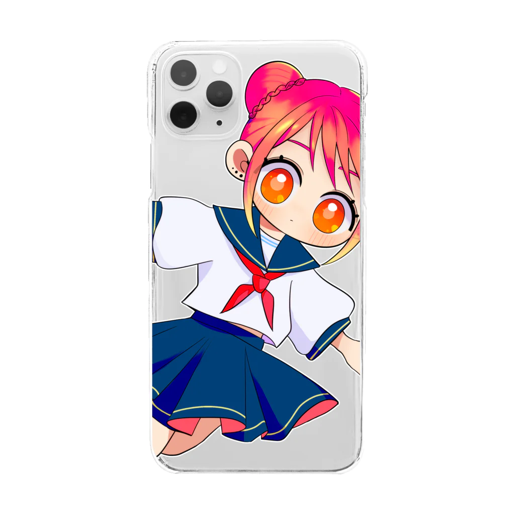 すばるのお団子ちゃん Clear Smartphone Case