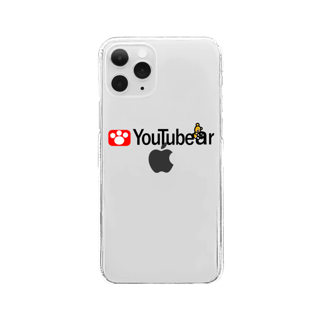 オリジナルデザインTシャツ　SMOKIN'のYouTubear Clear Smartphone Case