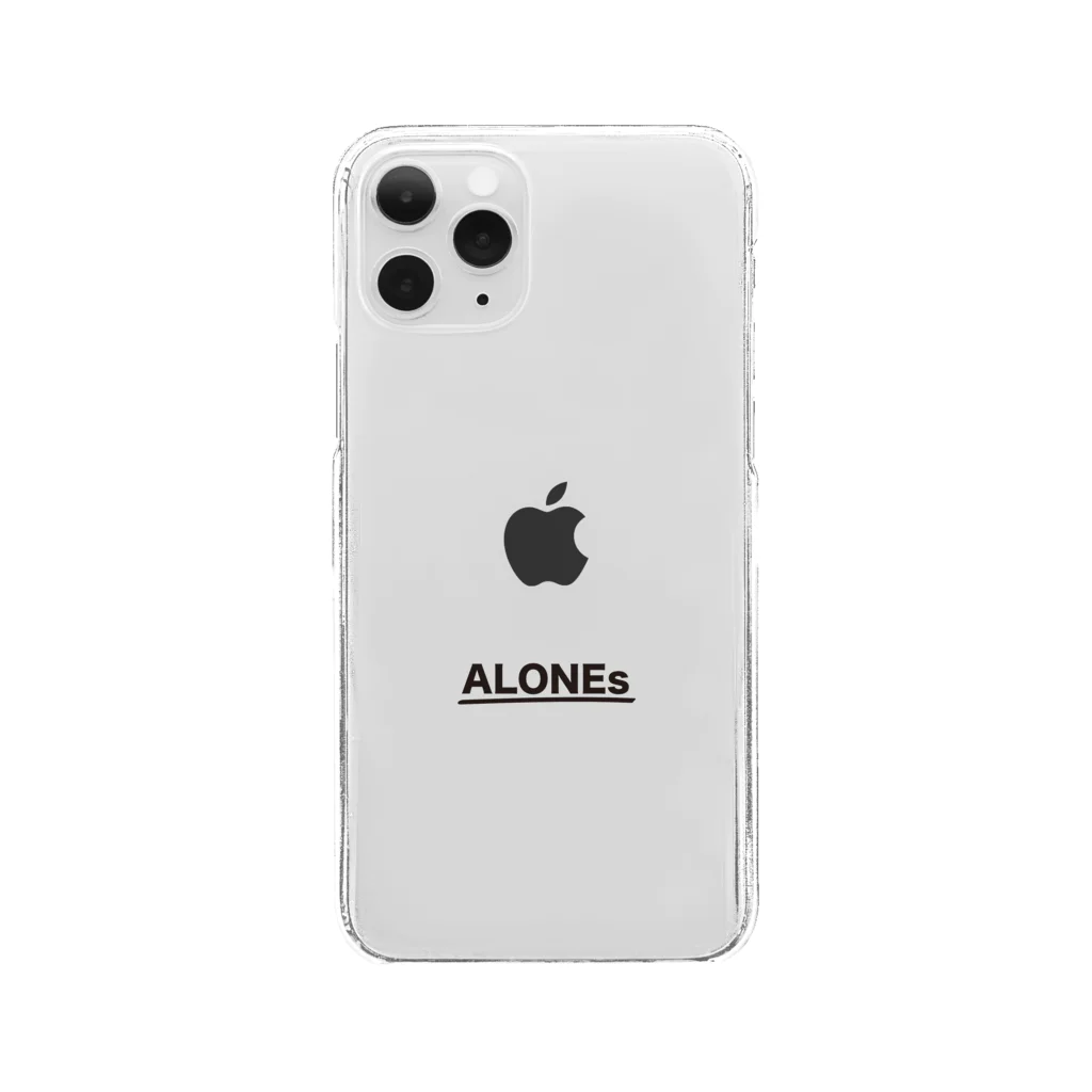 ALONEs_officialのALONEs Clear Smartphone Case