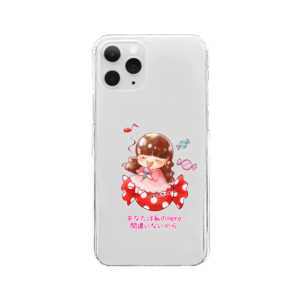 キャンディーおしのちゃんグッズのキャンディーおしのちゃん Clear Smartphone Case