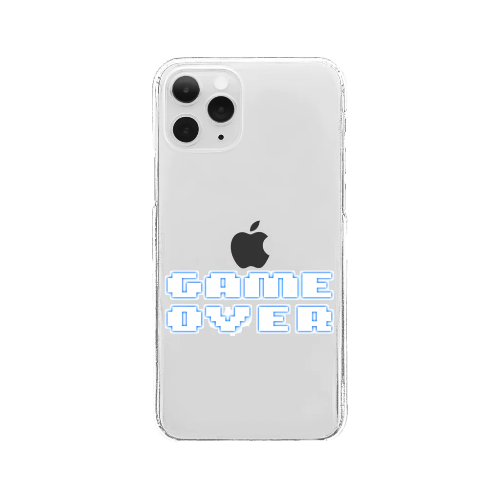 shin_kin_kan_xxxのGAMEOVER2 Clear Smartphone Case