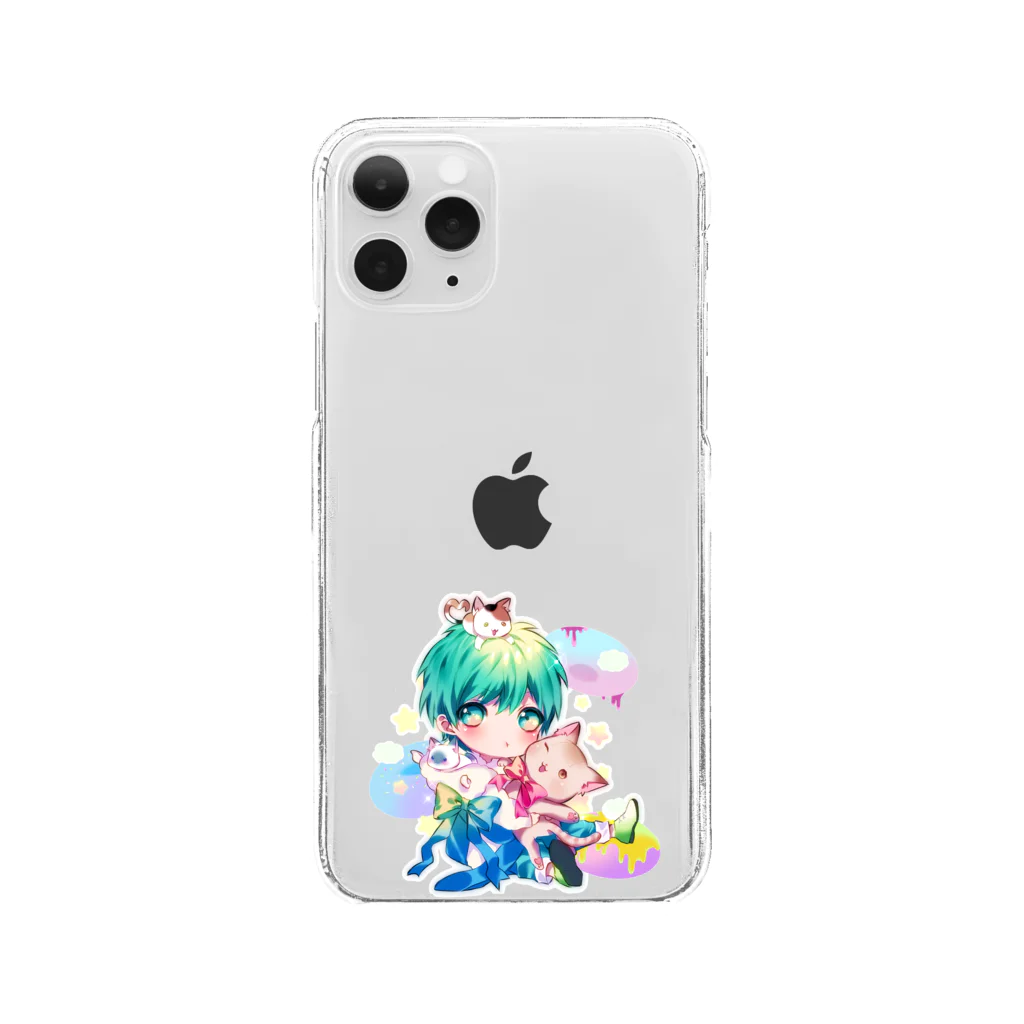 MofuMogu Official GoodsのiPhoneクリアスマホケース クリアスマホケース