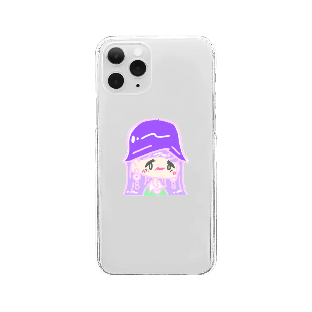 ちゅーんの【emomeral】 ~近ヅイテ/クリアスマホケース~ Clear Smartphone Case