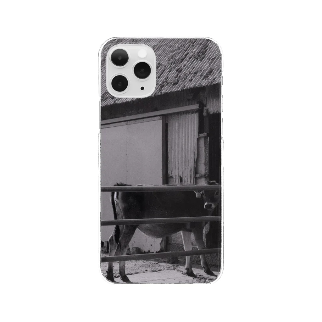 PORTONE, ART, LABORATORY.のThe Calf's Eye Clear Smartphone Case