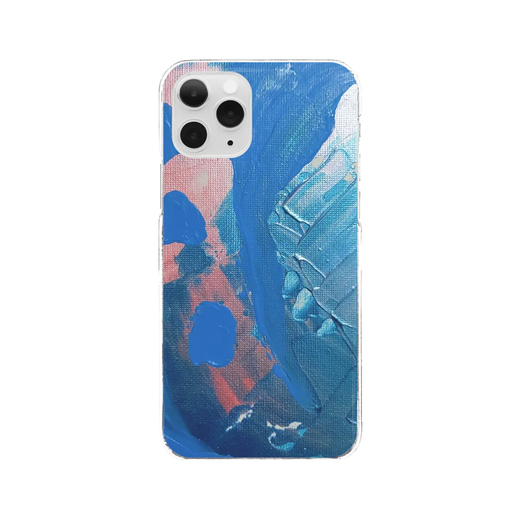 猪原沙知恵　現代アート画家の衝動 Clear Smartphone Case