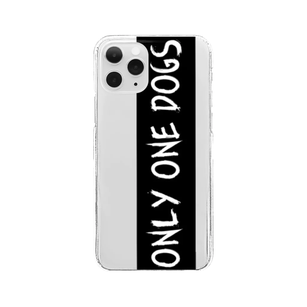 Only One DOGSのOnly One DOGS Clear Smartphone Case