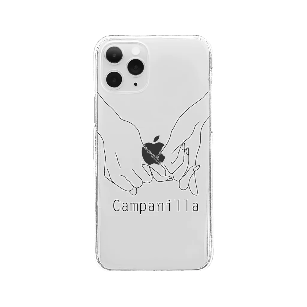 Campanilla 3/10,12,13,14,25(レコ発)のゆびきり Clear Smartphone Case