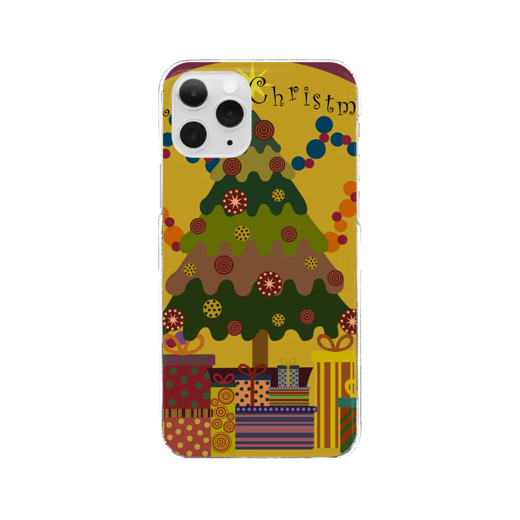 HinaのMerry Christmas Clear Smartphone Case