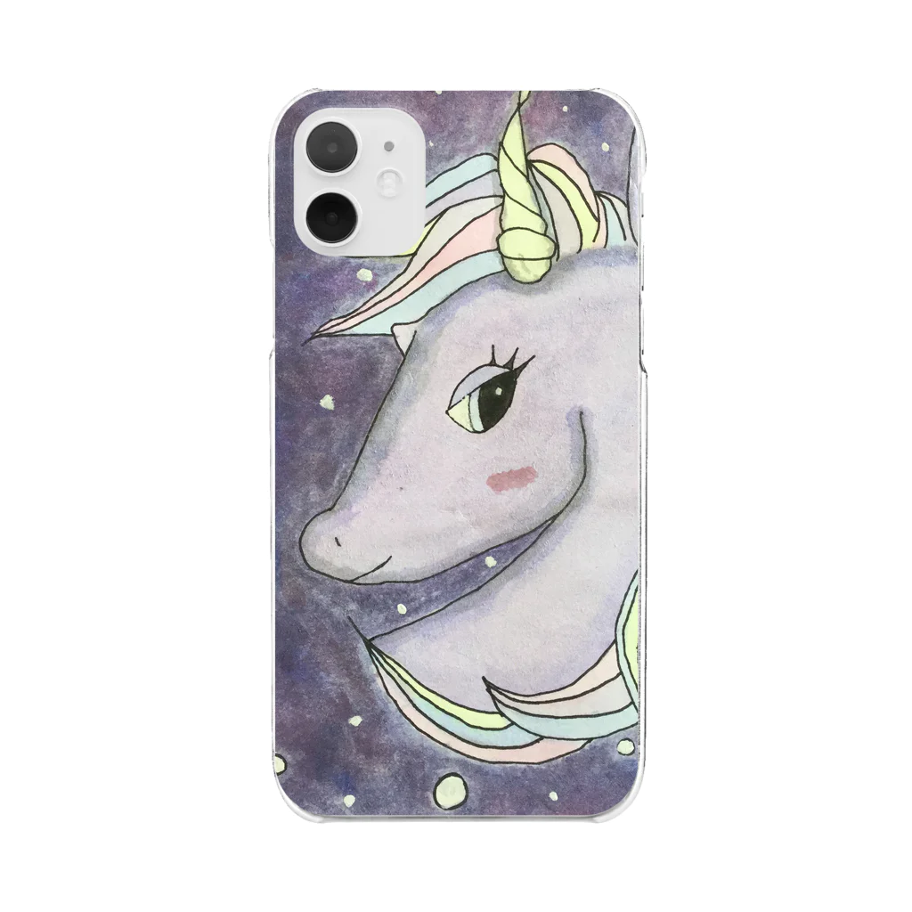 しゅー                                       ✧Shu✧︎  unicorn✴︎universeのunicorn✴︎universe クリアスマホケース