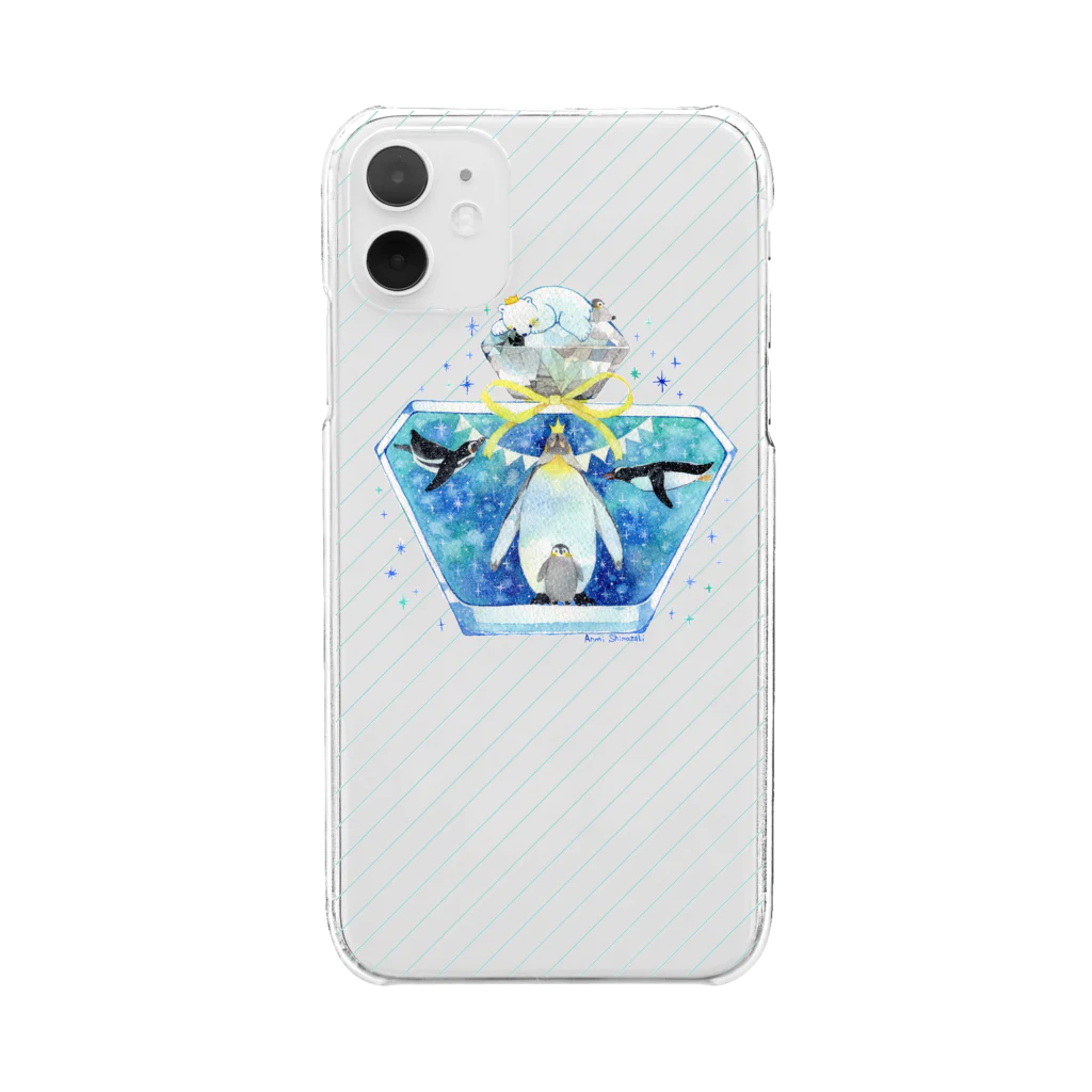 しまざきあんみのAqua fragrance Clear Smartphone Case