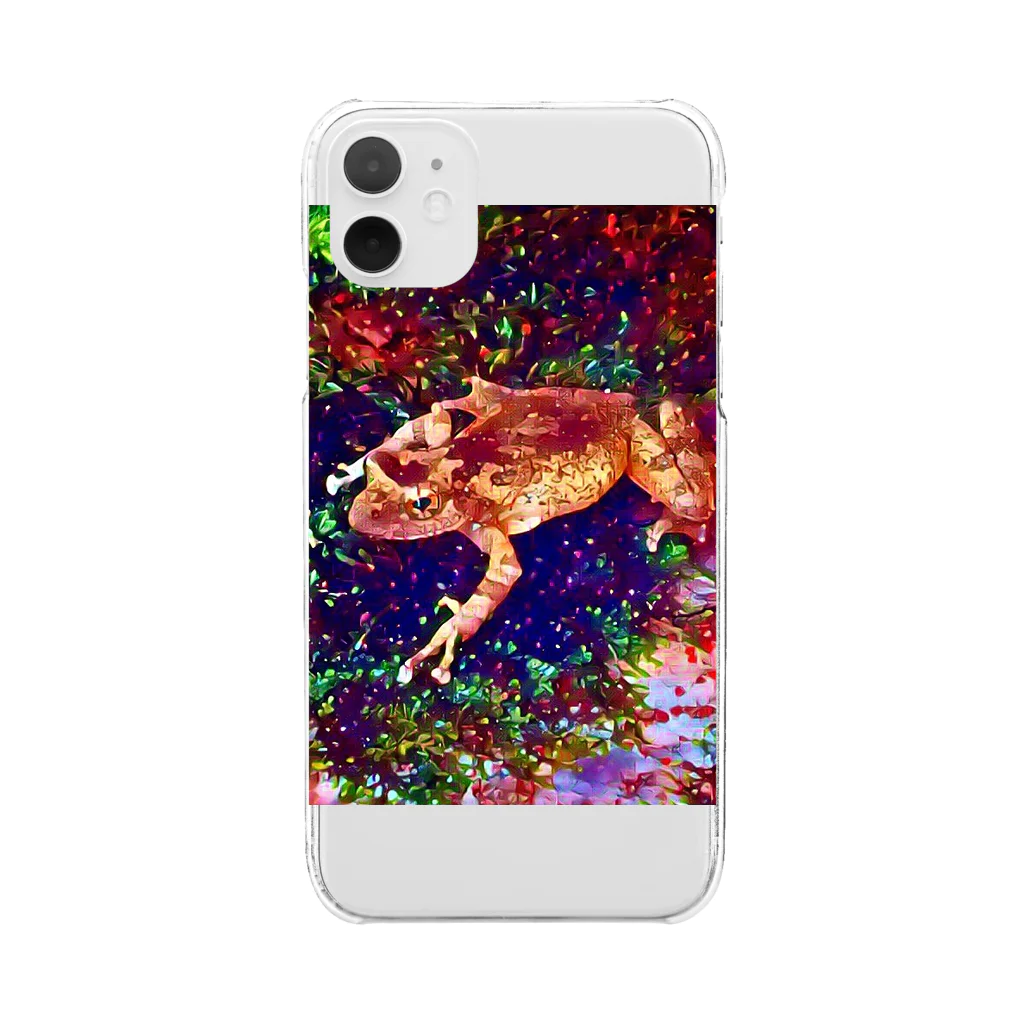 Fantastic FrogのFantastic Frog -Sparkle Version- Clear Smartphone Case