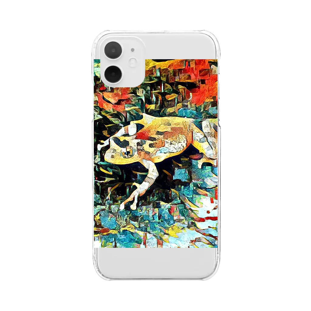 Fantastic FrogのFantastic Frog -Plein Air Version- Clear Smartphone Case