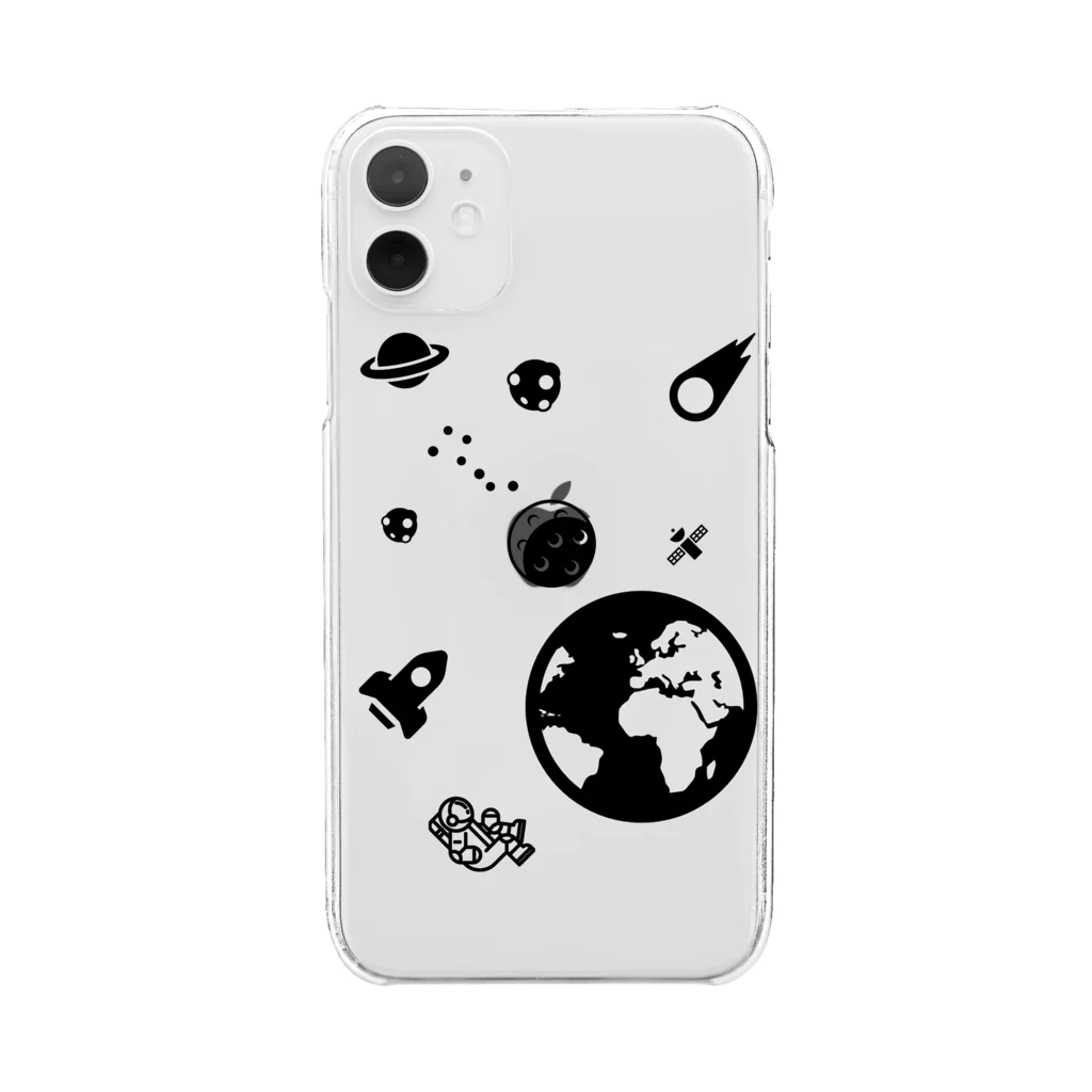 pettu9317のastronotes Clear Smartphone Case