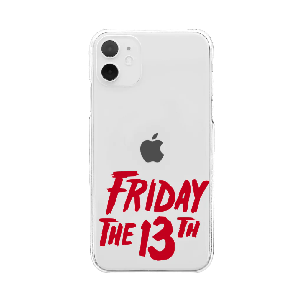 NIPPON DESIGNのFRIDAY THE 13TH クリアスマホケース