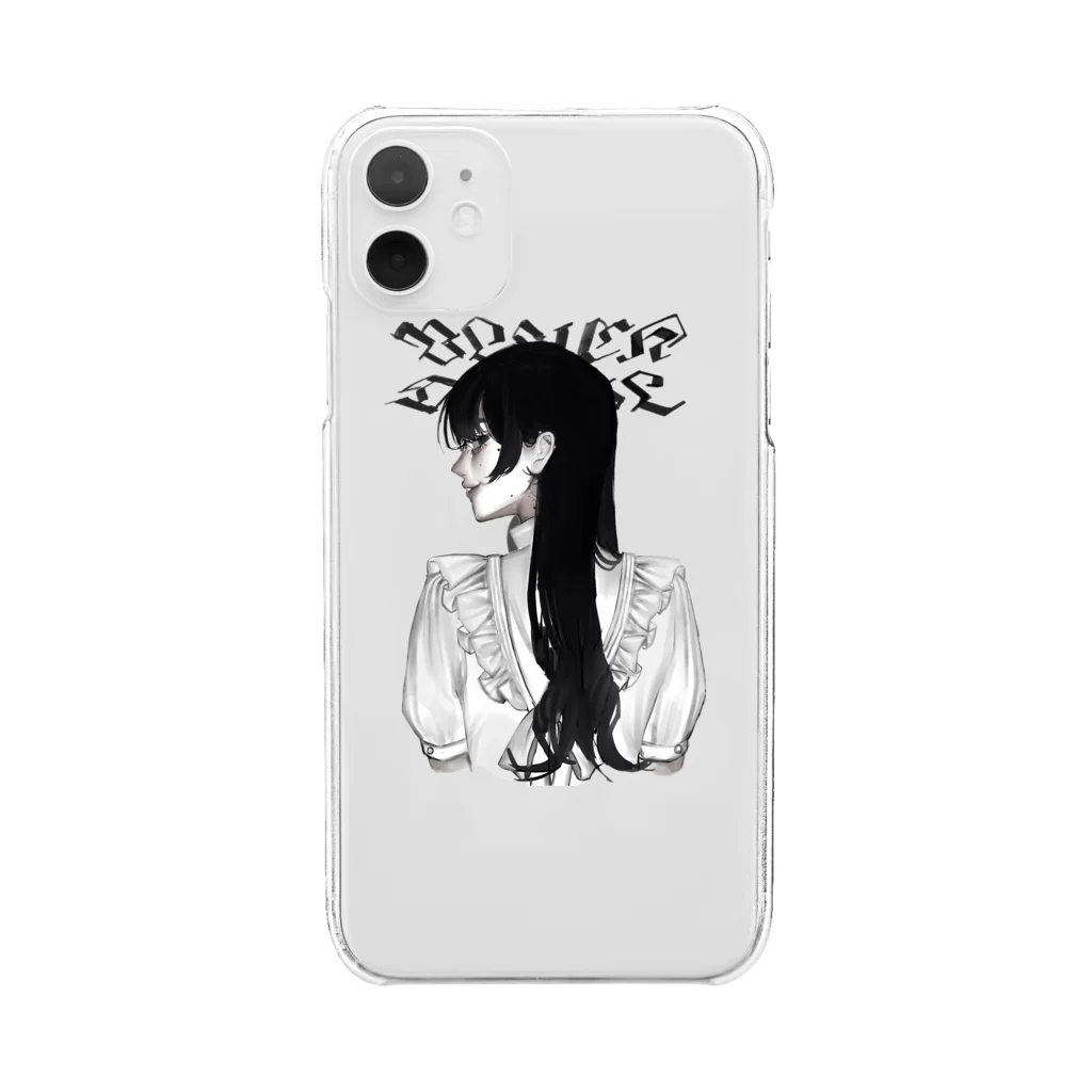 𝖌𝖉2のFUCKIN' MAID Clear Smartphone Case