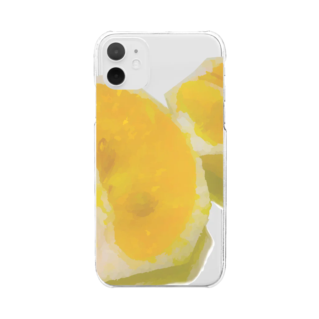 気ままに創作　よろず堂の夏の柑橘② Clear Smartphone Case