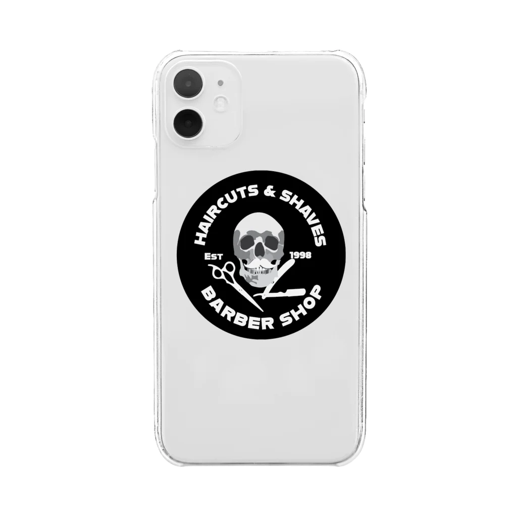 Amiel Pascualのbarber shop Clear Smartphone Case