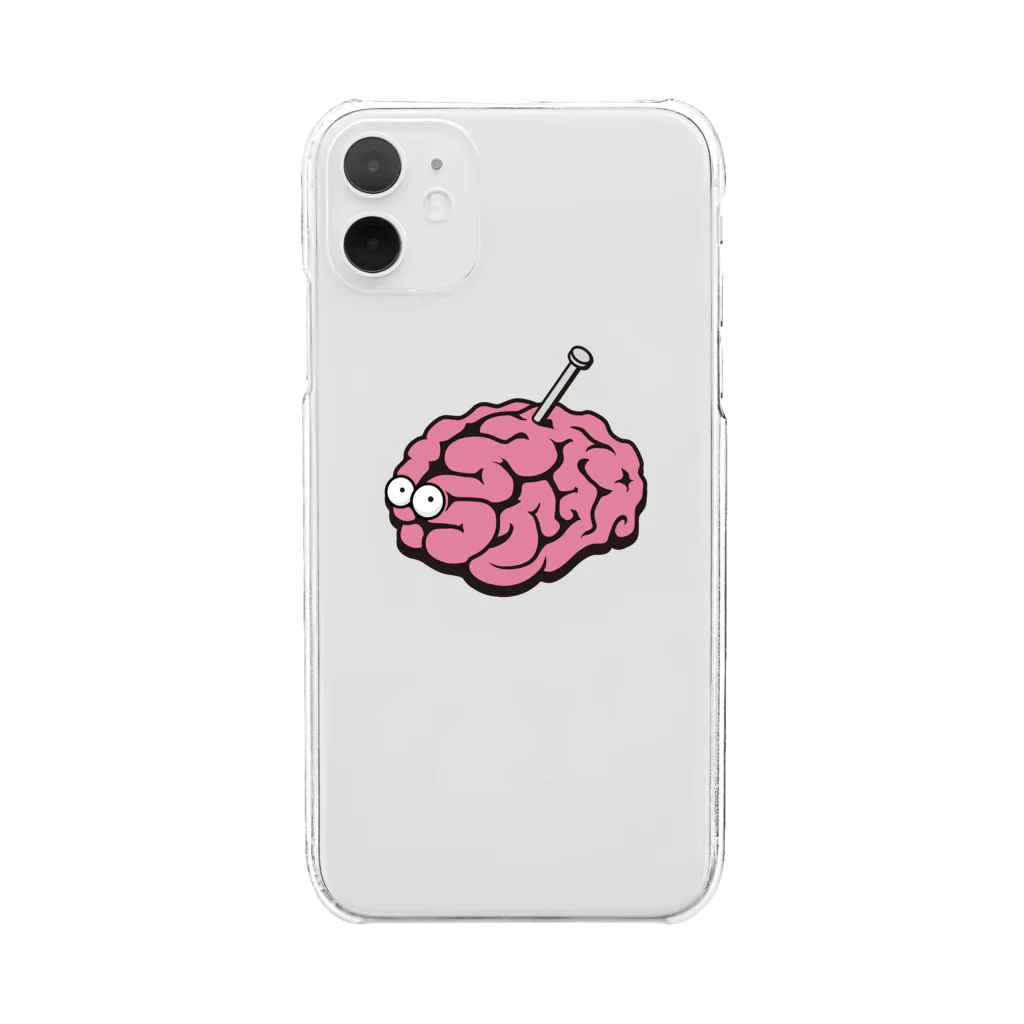 モルク -molk-のBroken Brain / 内臓の内情 Clear Smartphone Case