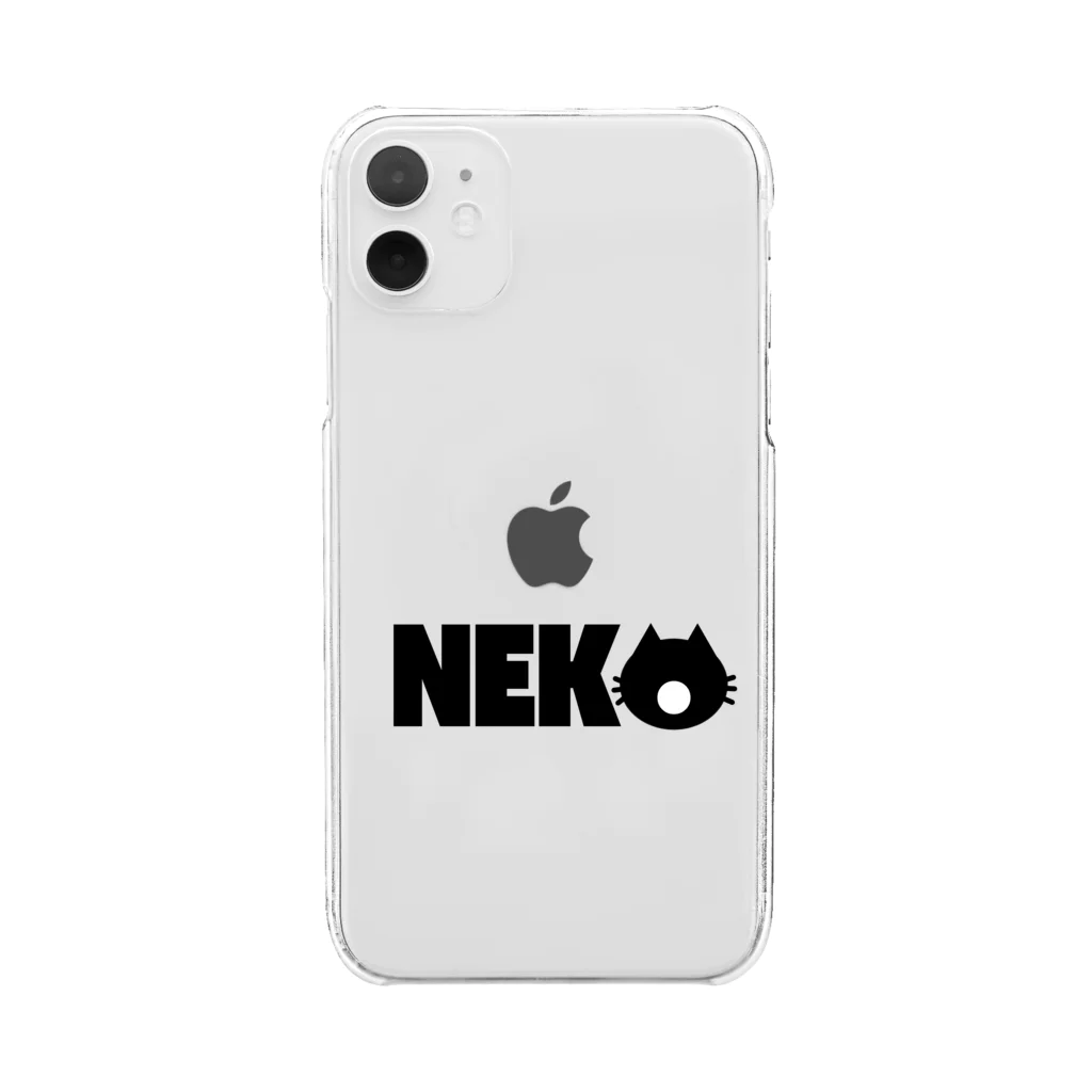 松田トロのNE-KO Clear Smartphone Case