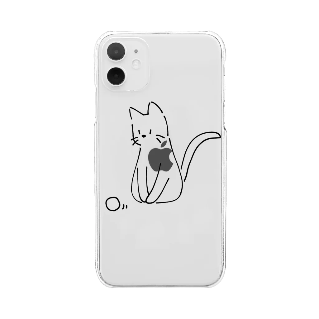 せんゃんのころころ 猫 Clear Smartphone Case