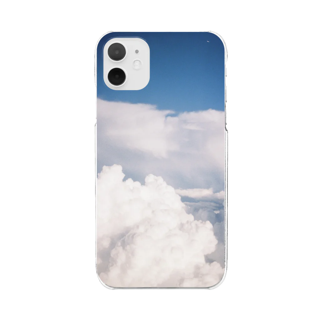  heymangoのlook up to the sky Clear Smartphone Case