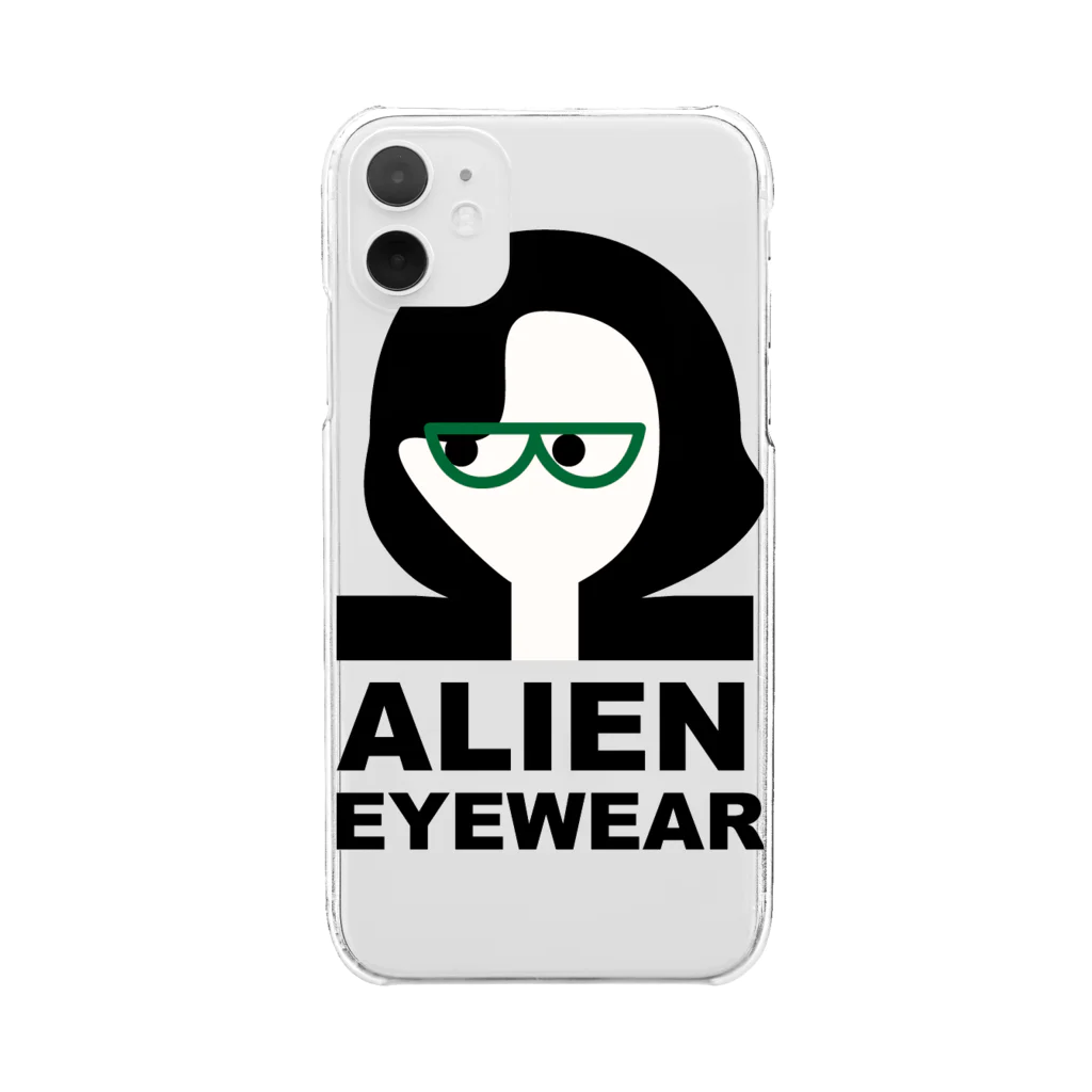 みの制作室のALIEN EYEWEAR クリアスマホケース