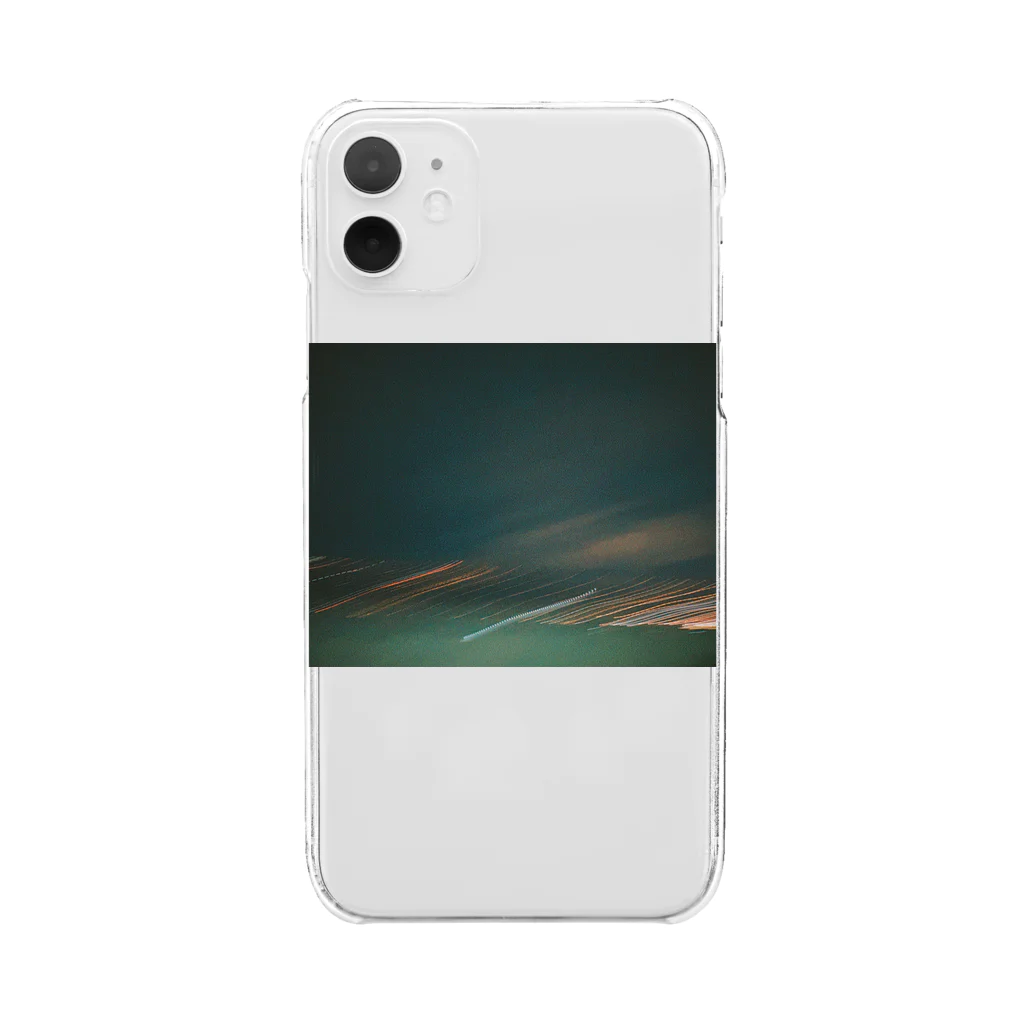 maaaaaruuuuuの夜の海 Clear Smartphone Case