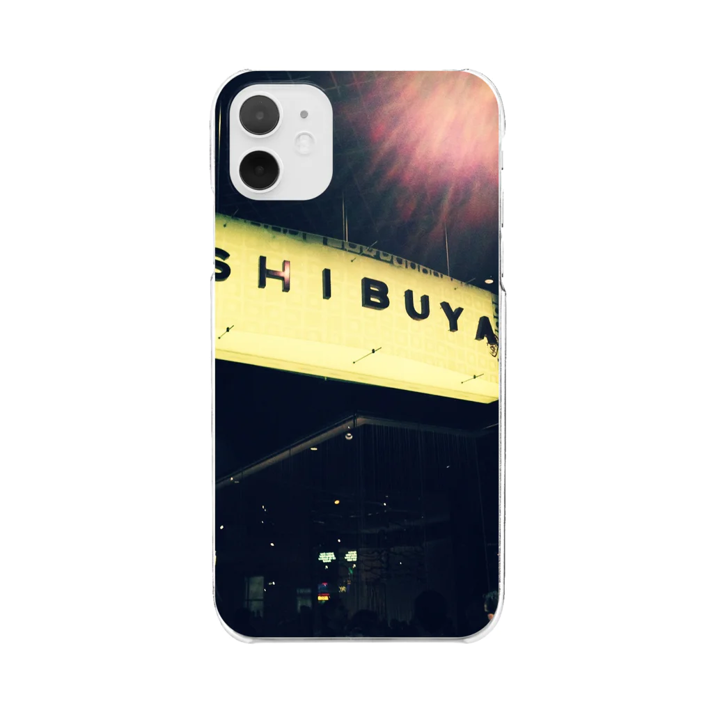 Tokyo WFH RadioのSHIBUYA traditional  Clear Smartphone Case