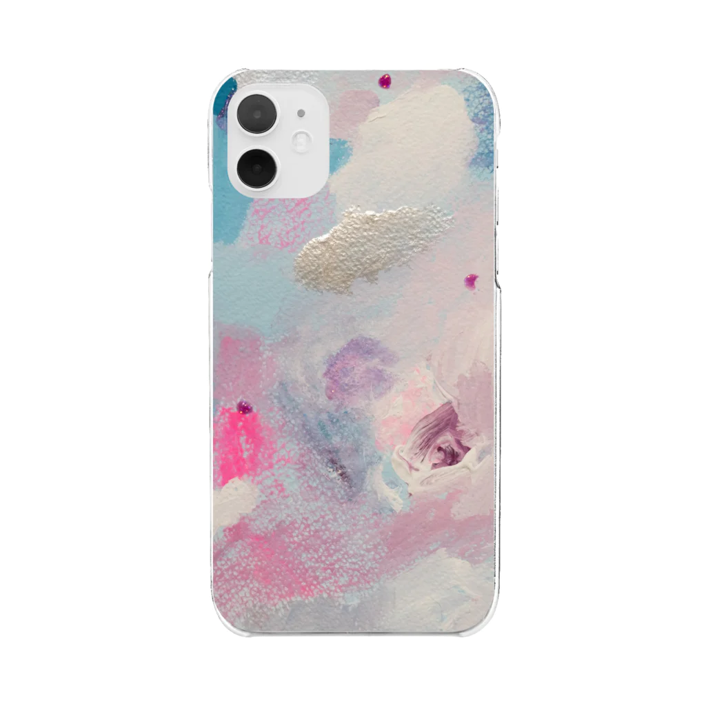 ◌ａｒｔ　ｓｈｏｐ✴︎の【lakeside】 Clear Smartphone Case