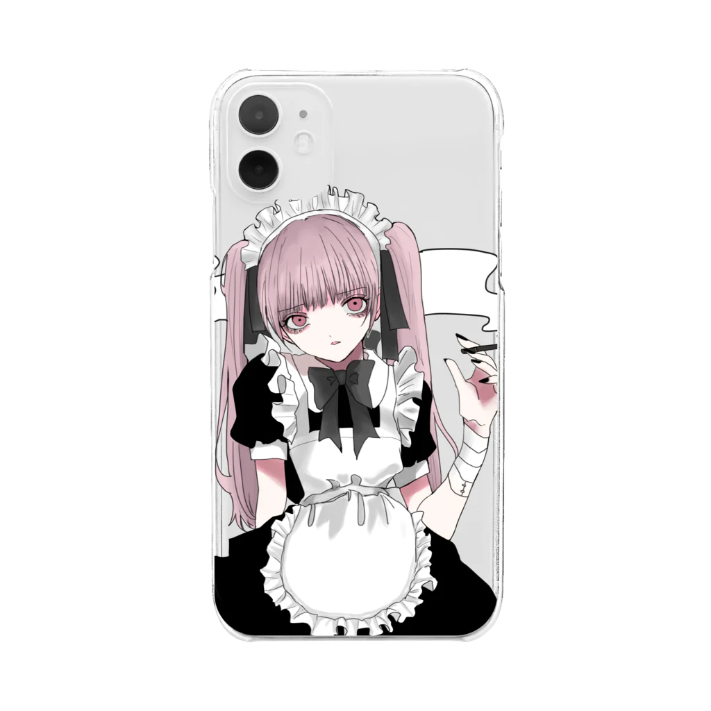 ぱらぽっぷらふなのぷかぷかさん Clear Smartphone Case