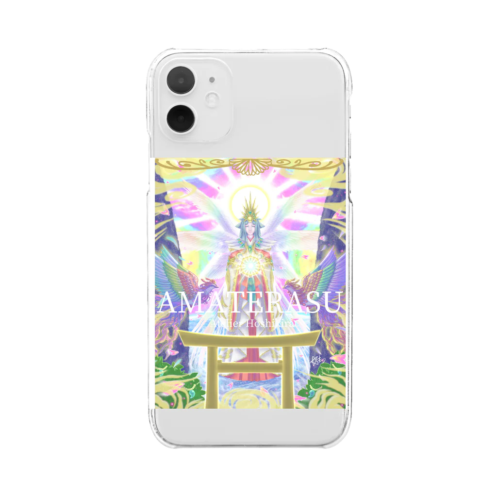 ★アトリエ ホシキラ★の天照大神～AMATERASU～ Clear Smartphone Case