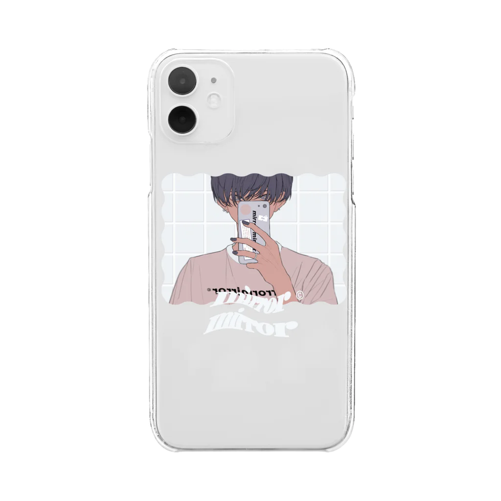 mirror mirrorの謙遜と美徳 Clear Smartphone Case