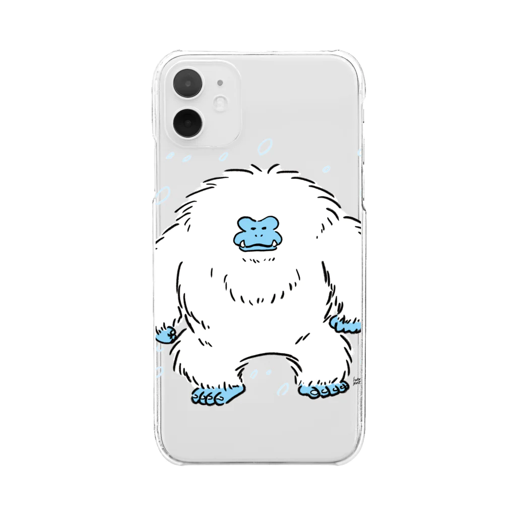 サトウノリコ*のイエティ Clear Smartphone Case