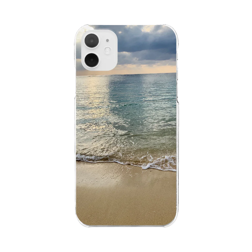 Ⓜ︎のbeach Clear Smartphone Case