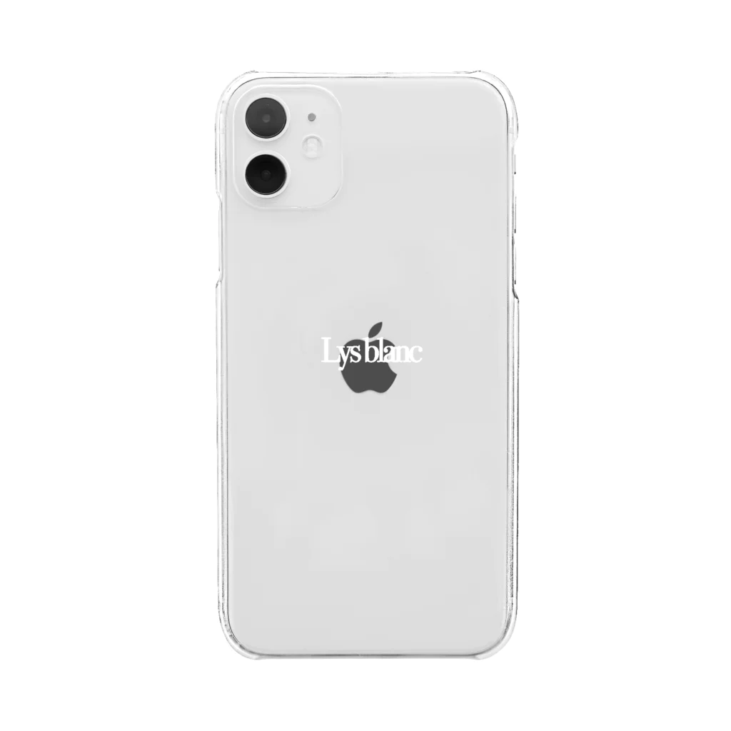 たまごの部屋のLys blanc Clear Smartphone Case