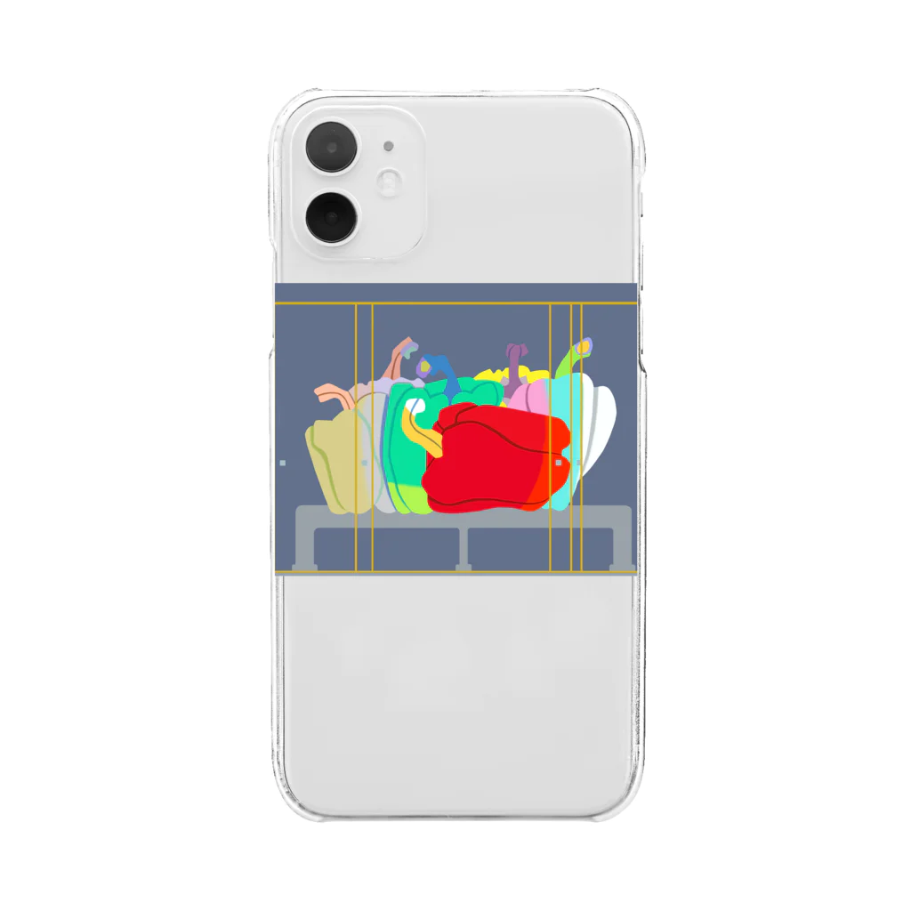 潮騒のパプリカ・クローゼット Clear Smartphone Case