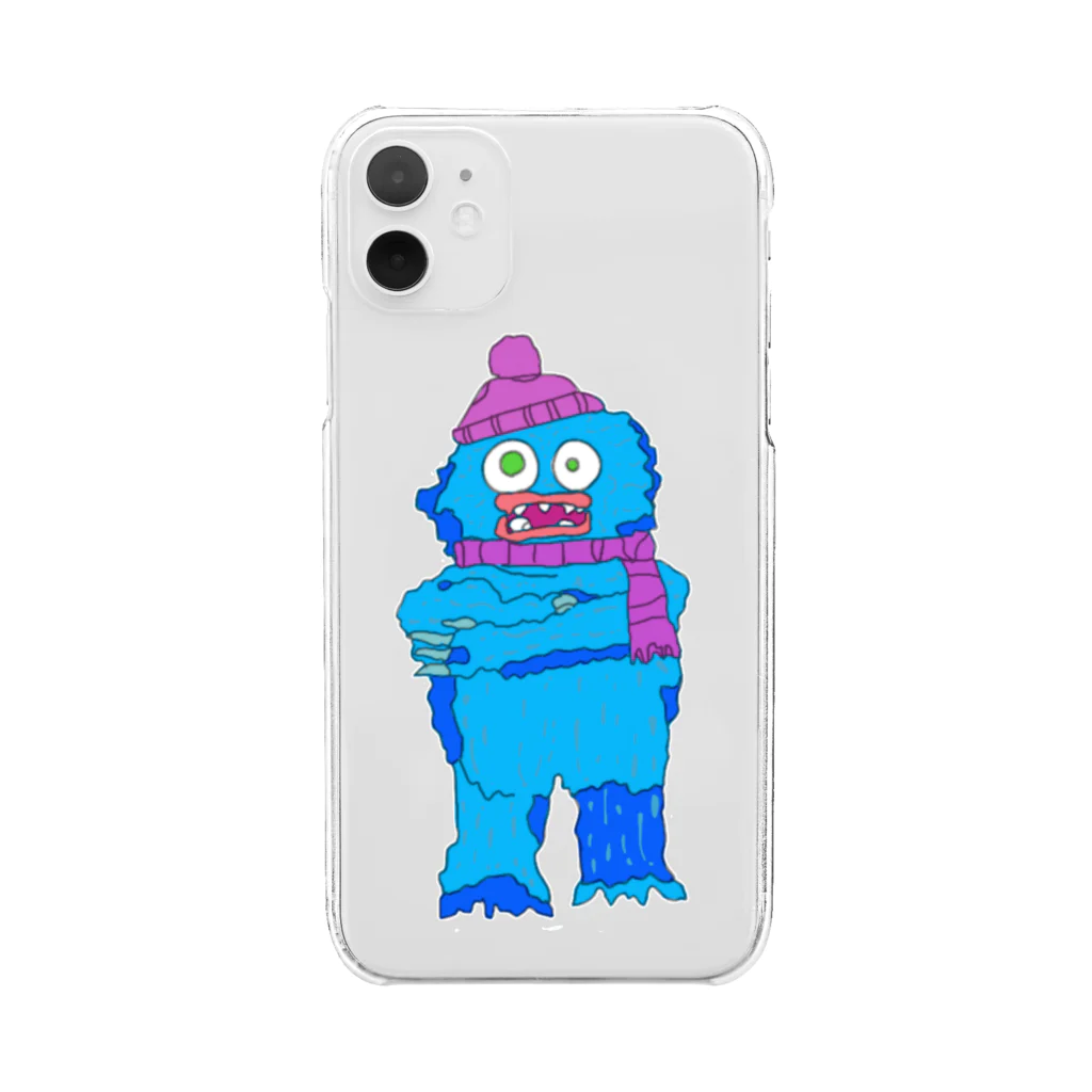 Mirai Gotoのdepressed yeti （chill) Clear Smartphone Case