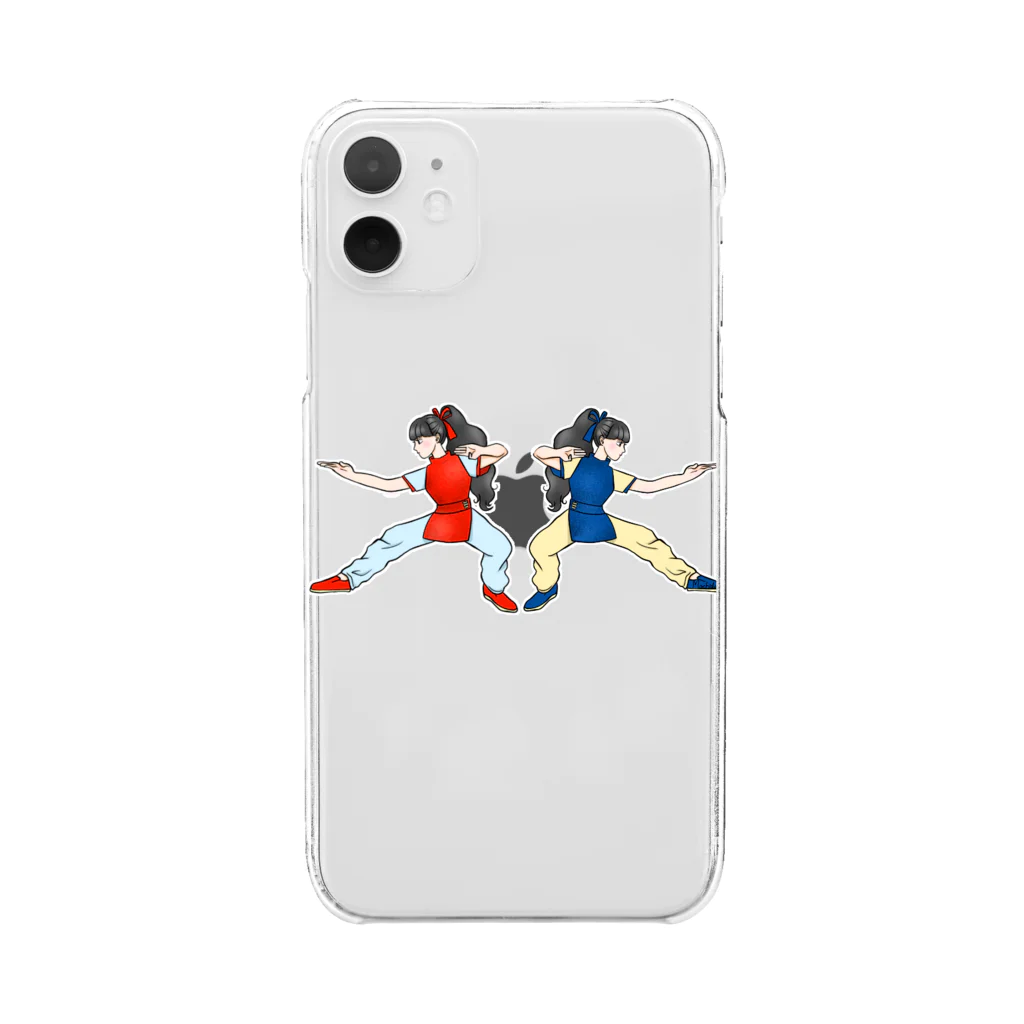 MACHIDAのかんふーちゃん Clear Smartphone Case