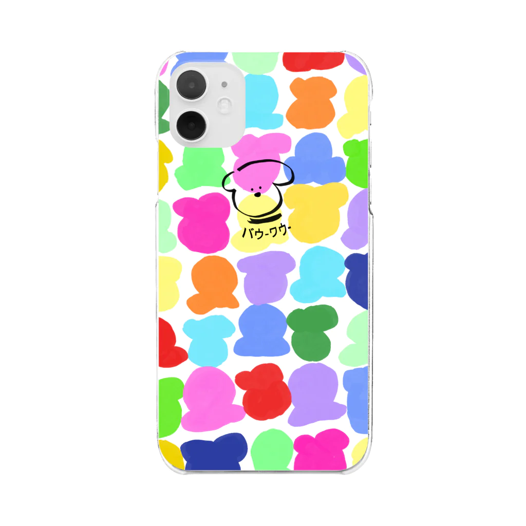 Love myselfの犬 Clear Smartphone Case