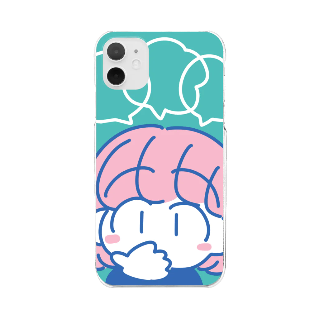 モイモイのおしゃべりしたい Clear Smartphone Case