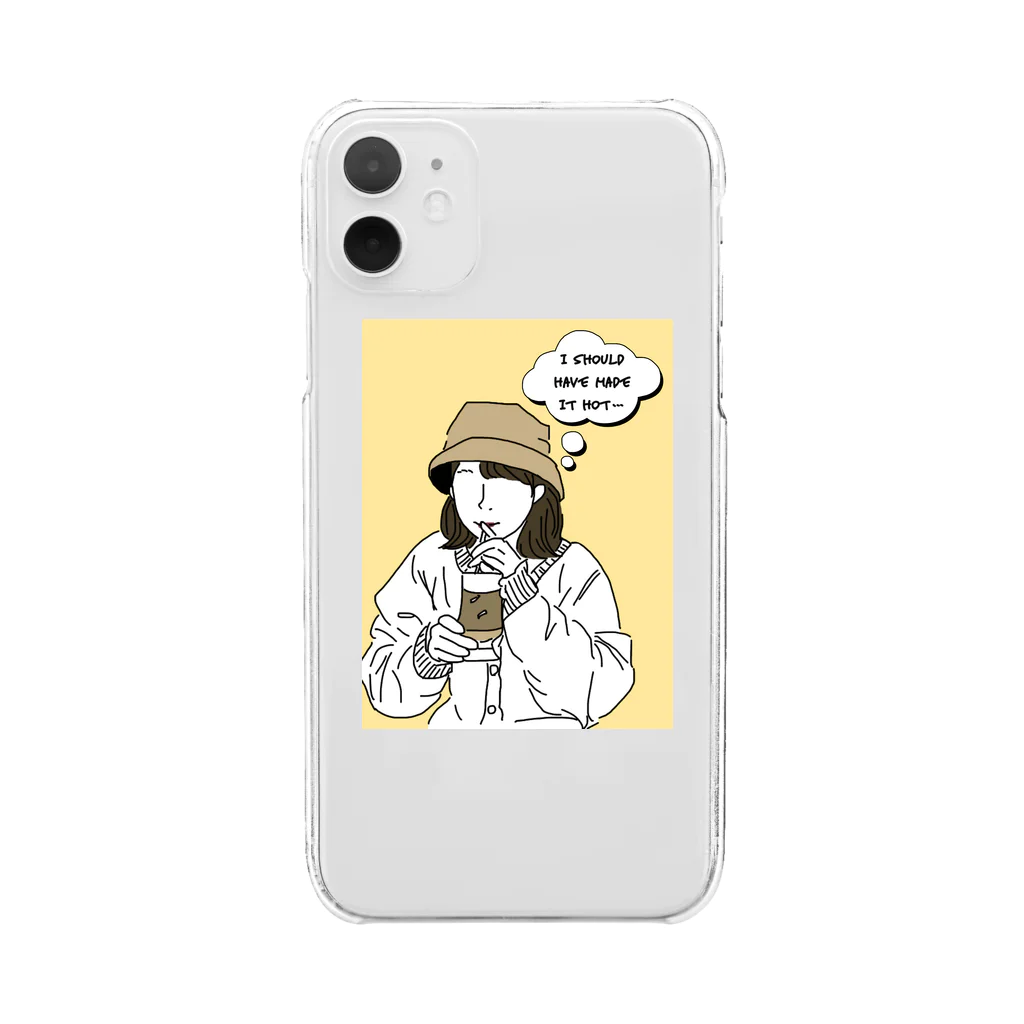 suuu.kのたられば。 Clear Smartphone Case