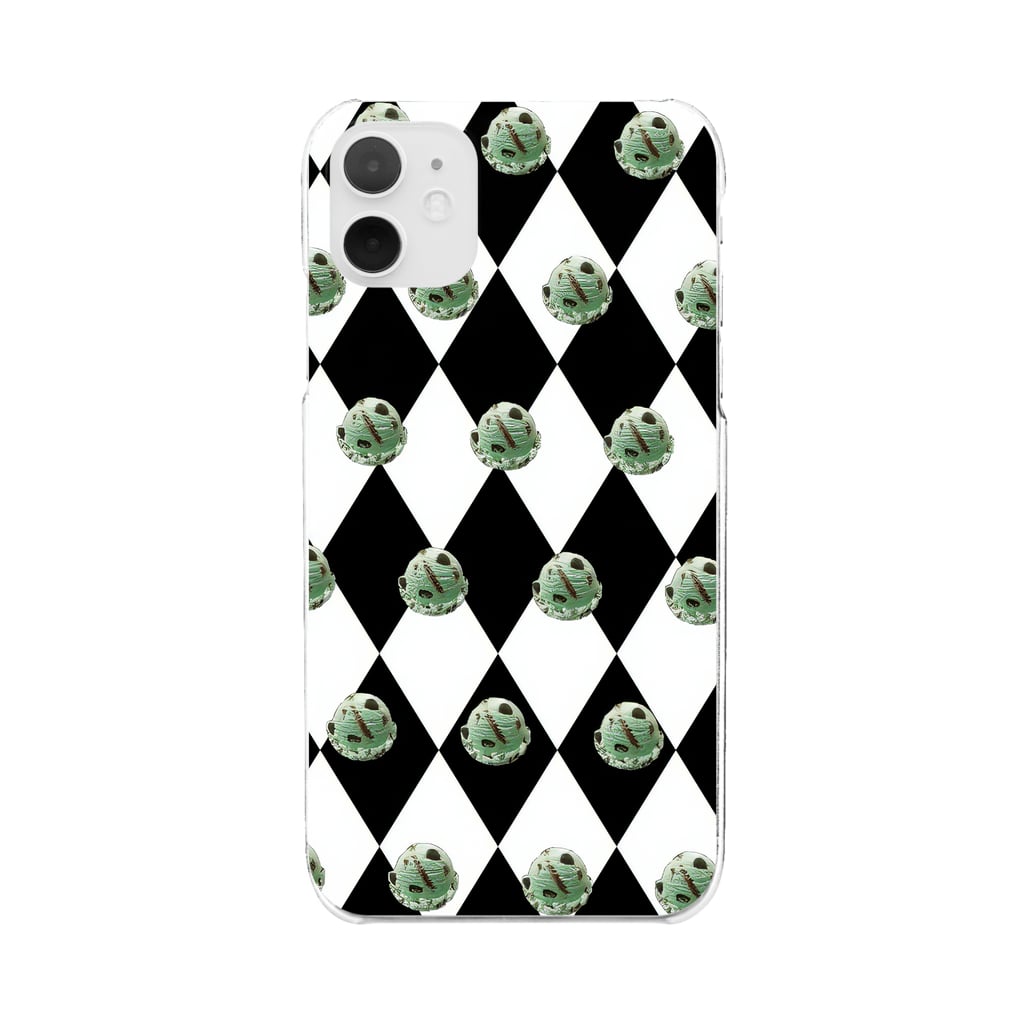 madeathの♡CHOCOMINT♡(PUNK) Clear Smartphone Case