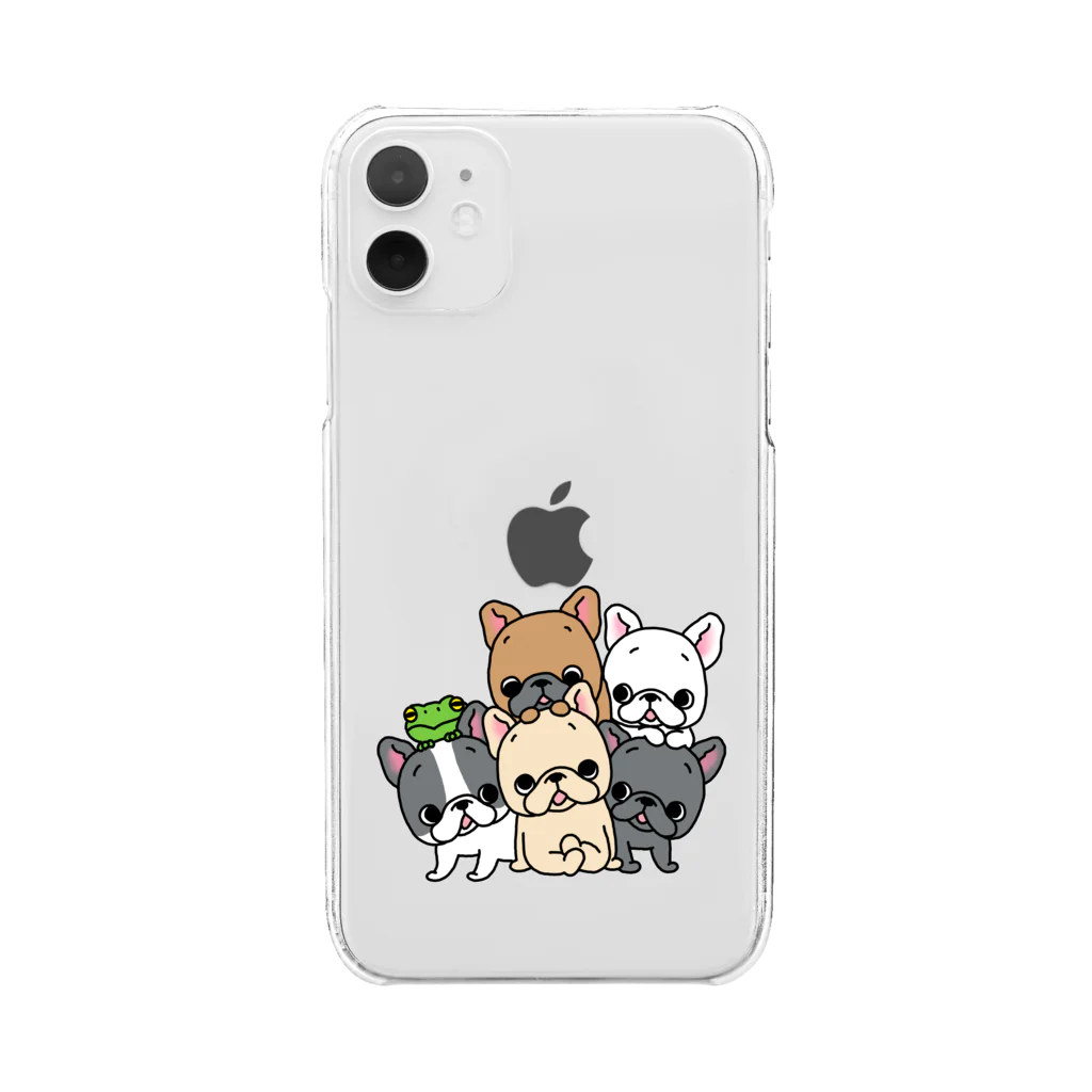 2216studioのフレブルだよ!全員集合！ Clear Smartphone Case