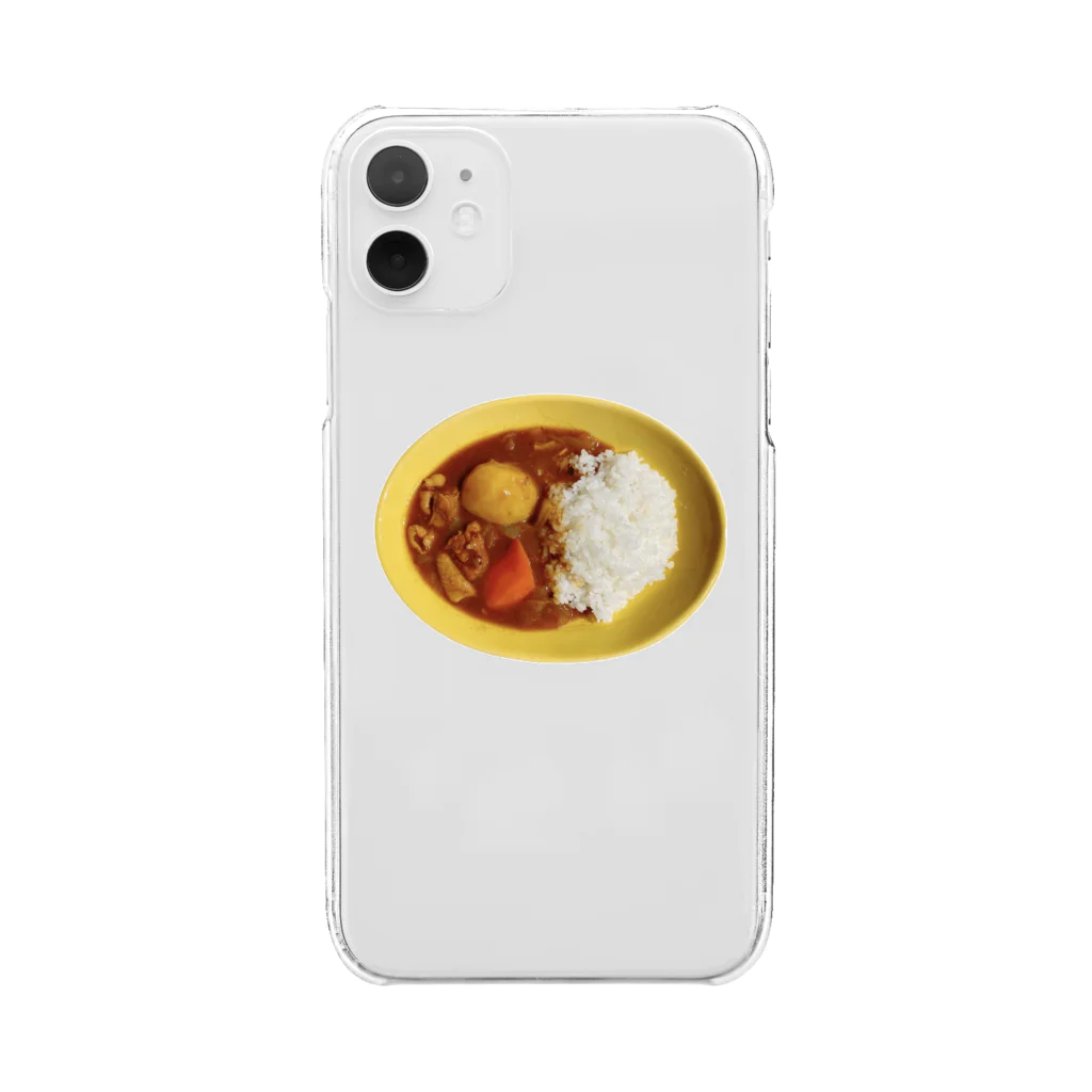 辻商会の 辻のcurry Clear Smartphone Case