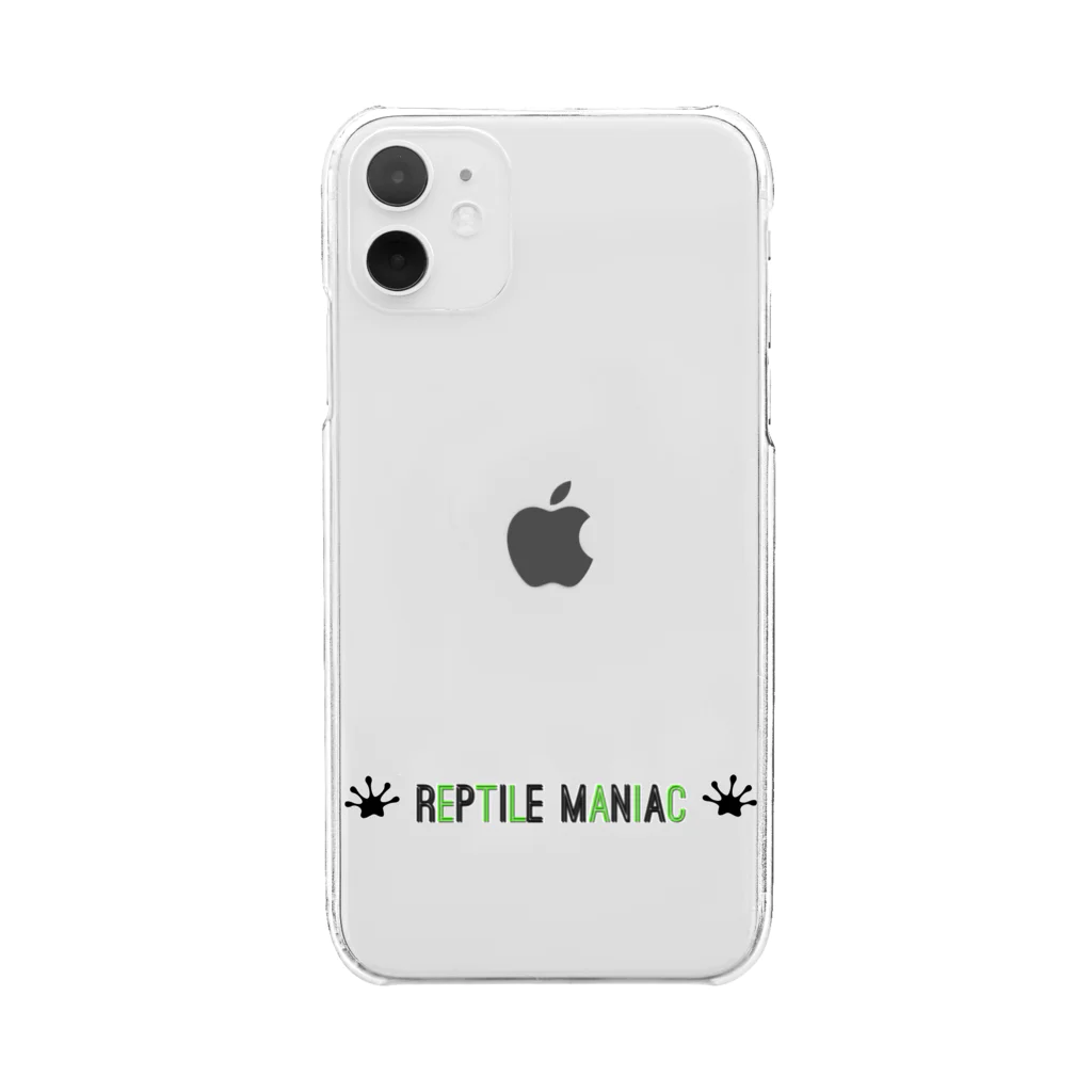 ☆romi romi☆のreptile maniac Clear Smartphone Case