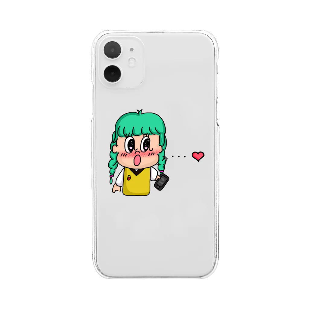 blueskyの気になるあの子 Clear Smartphone Case