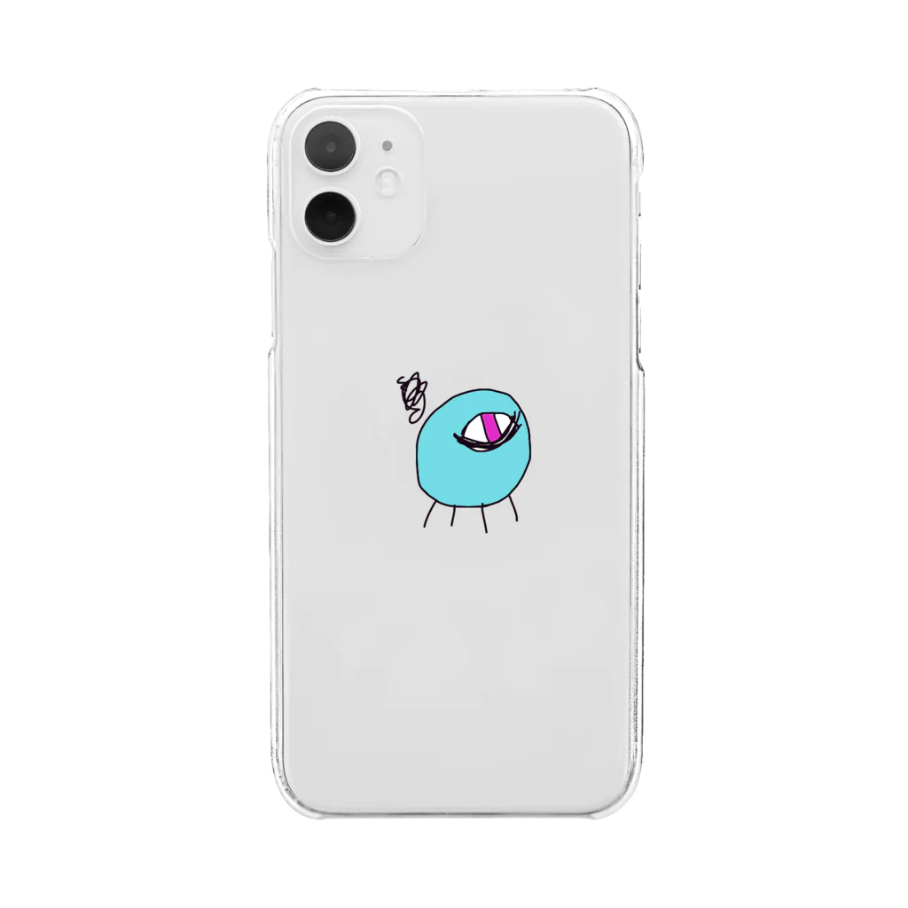 セトのモノアイくん Clear Smartphone Case