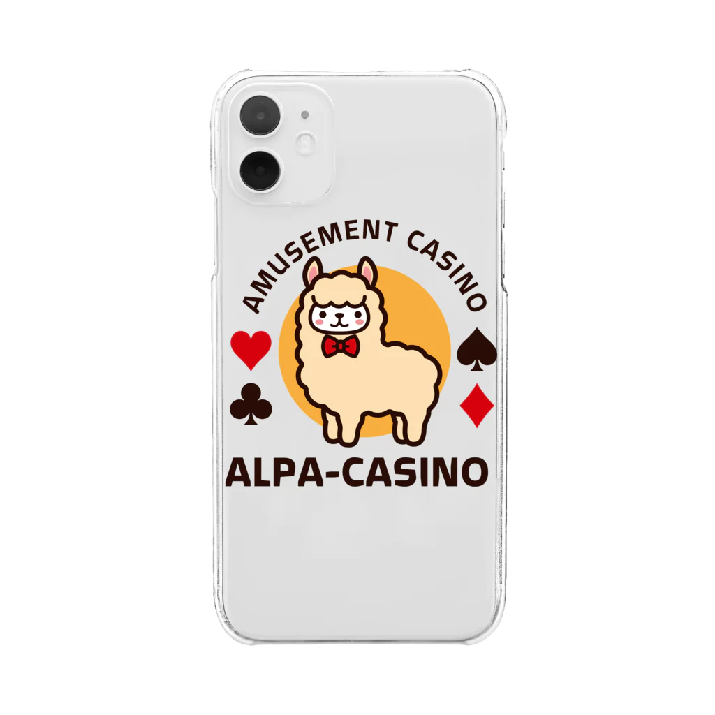 ALPA-CASINOのアルパカジノ Clear Smartphone Case