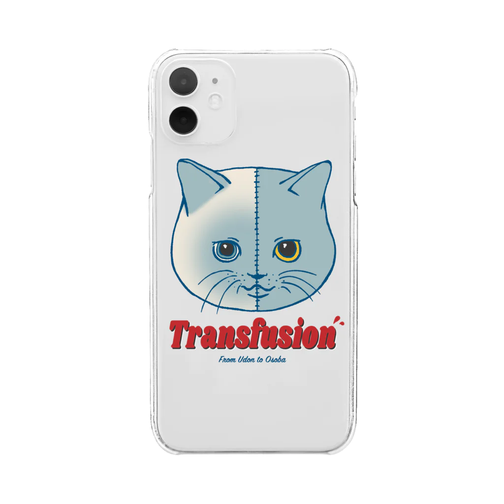 小鳥遊小売店の輸血猫◆シンプルバージョン Clear Smartphone Case